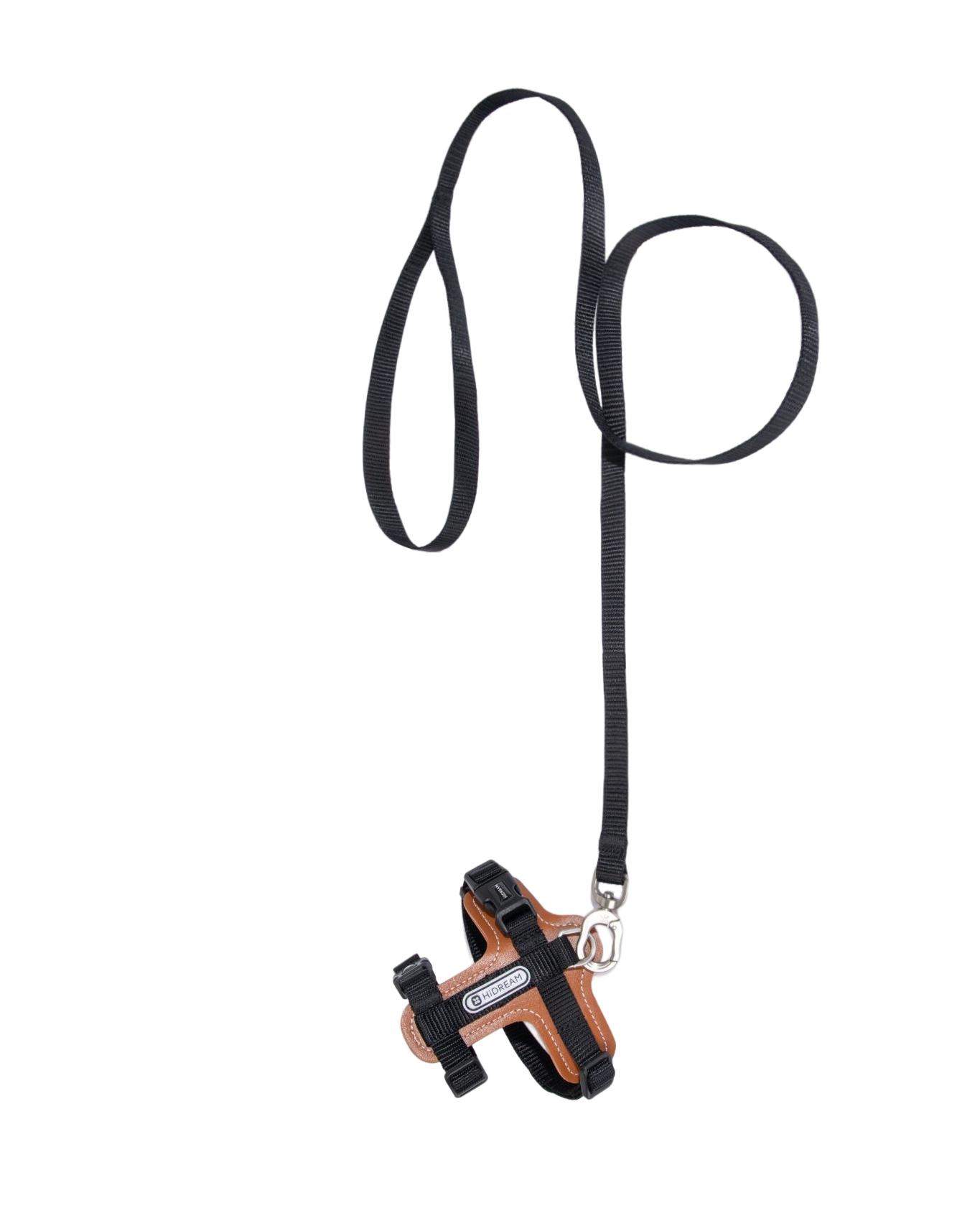 BOBO Series Leather Cat Harness and Leash Walk Set